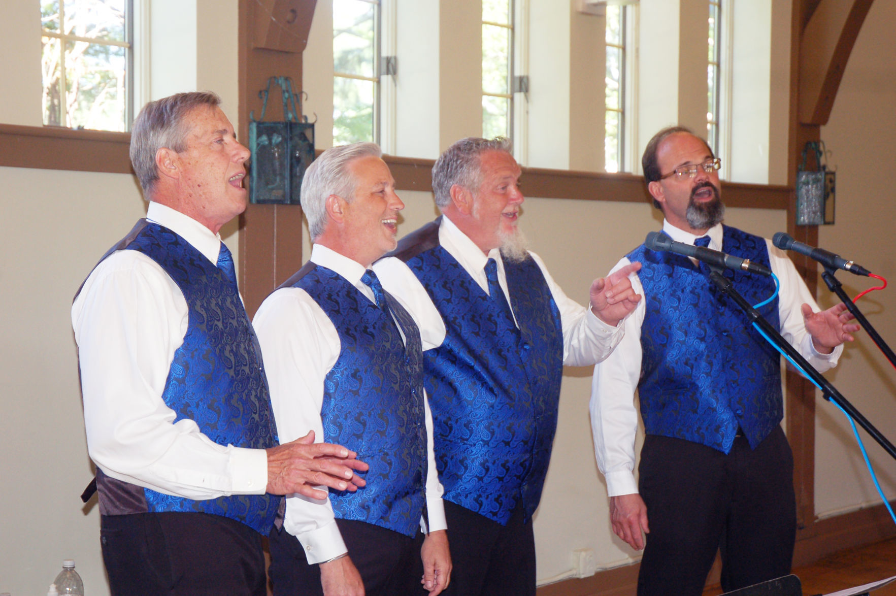 Geneva Quartet barbershop singers - 4